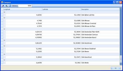 POIHandler Offline Duplicates Window